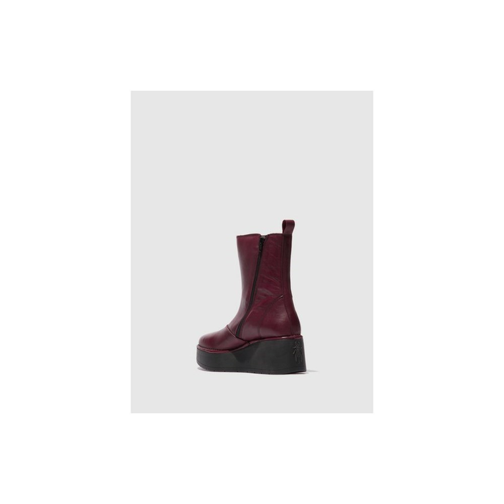 Bottines Fly London Haze240fly Bordeaux Femme | NDL-83602021