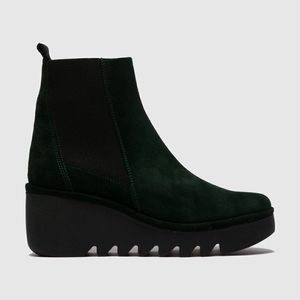 Bottines Fly London Bagu233fly Vert Femme | FRT-12017835