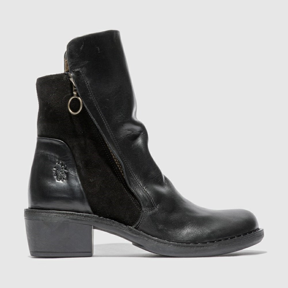 Bottines Fly London Mely074fly Noir Femme | JCX-61377722