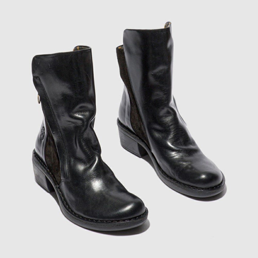 Bottines Fly London Mely074fly Noir Femme | JCX-61377722