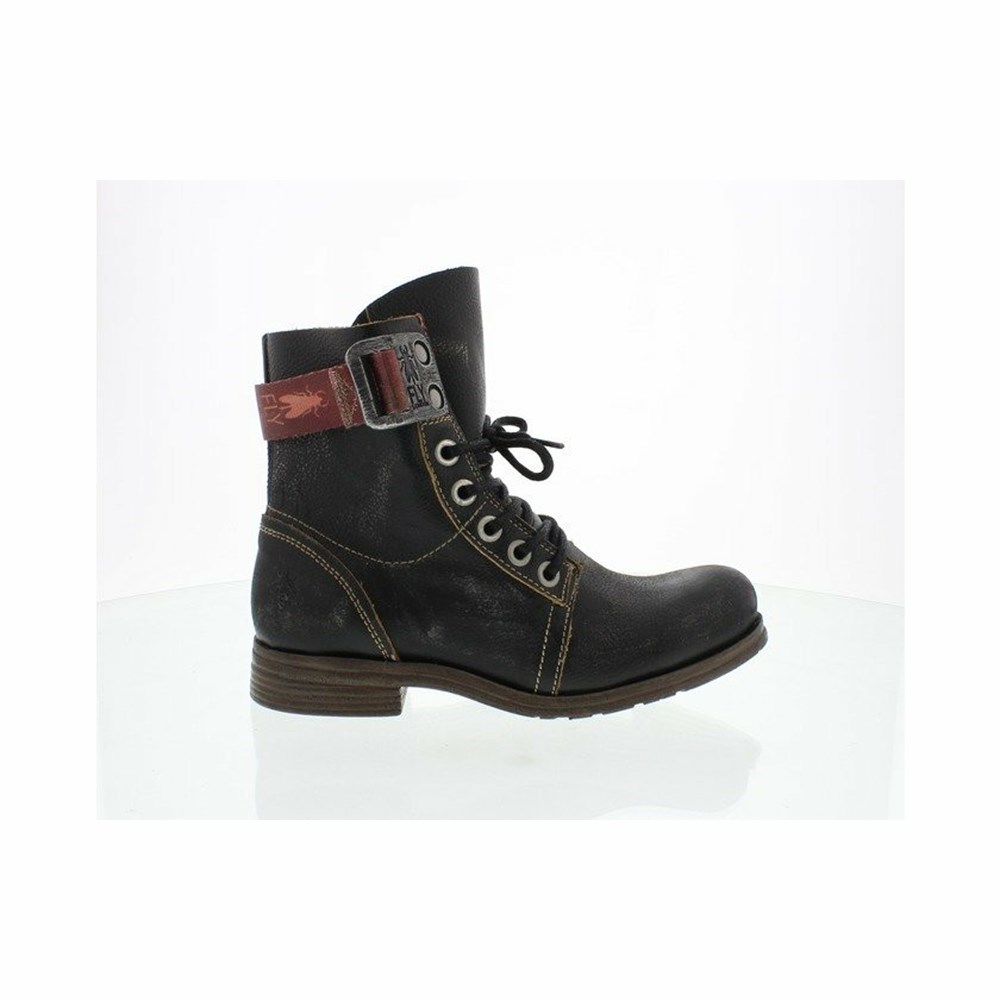 Bottines Fly London Stay Noir Femme | LNI-74518460