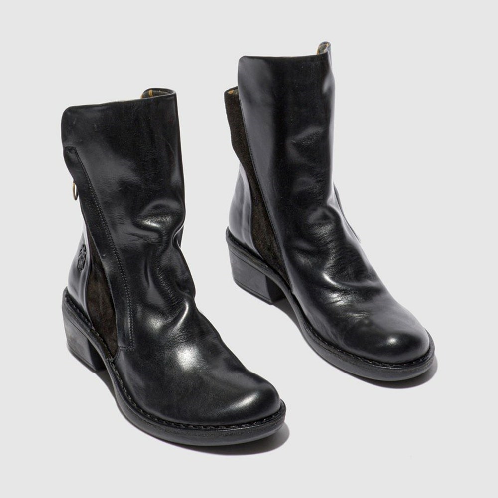 Bottines Fly London Mely074fly Noir Femme | MBB-89703606