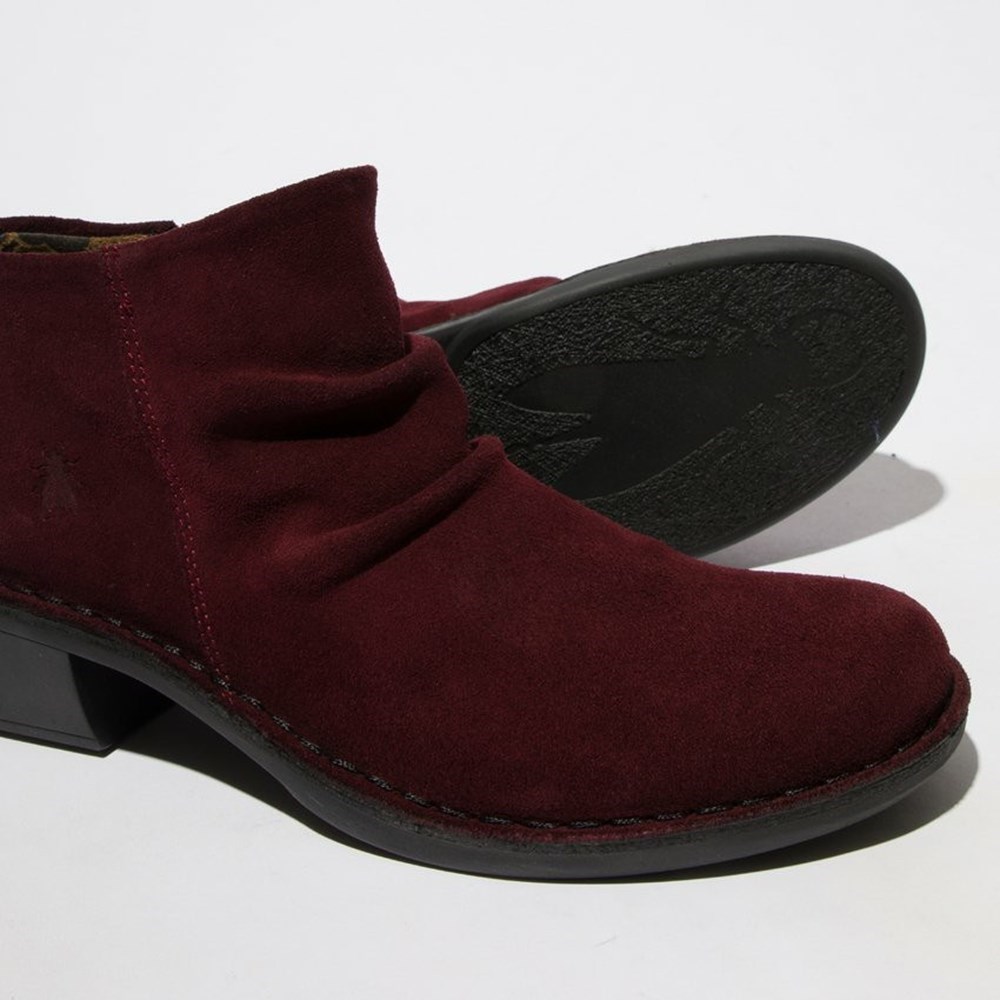 Bottines Fly London Merk093fly Bordeaux Femme | JQN-65082369