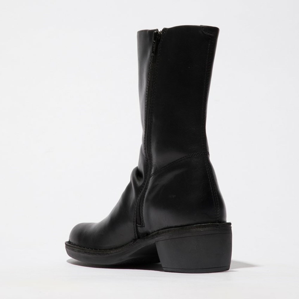 Bottines Fly London Mecy092fly Noir Noir Femme | ZJT-66948739