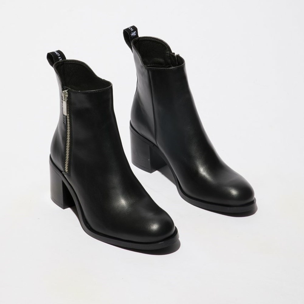 Bottines Fly London Ader912fly Noir Femme | OZG-82274191