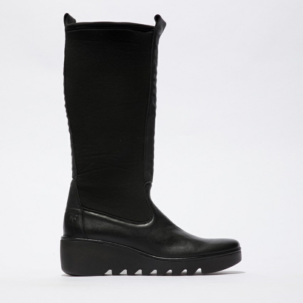 Bottes Hautes Fly London Blye332fly Noir Femme | KFM-49023814