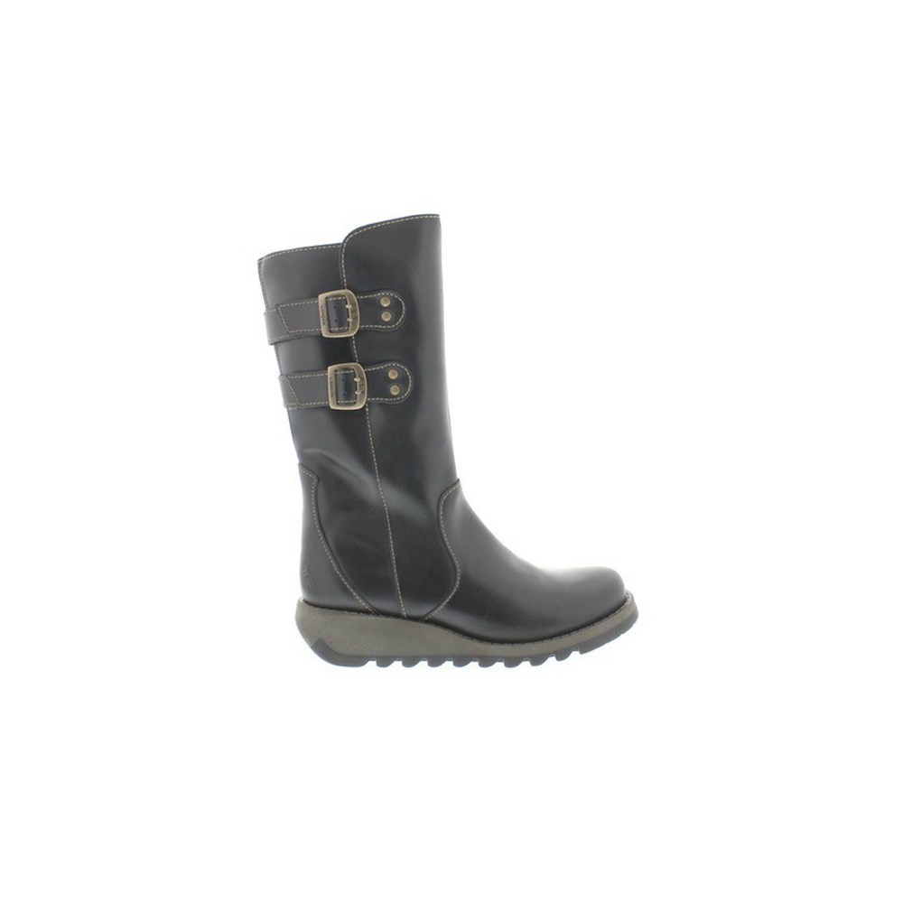 Bottes Mi-mollet Fly London suli Noir Femme | JOT-81807256