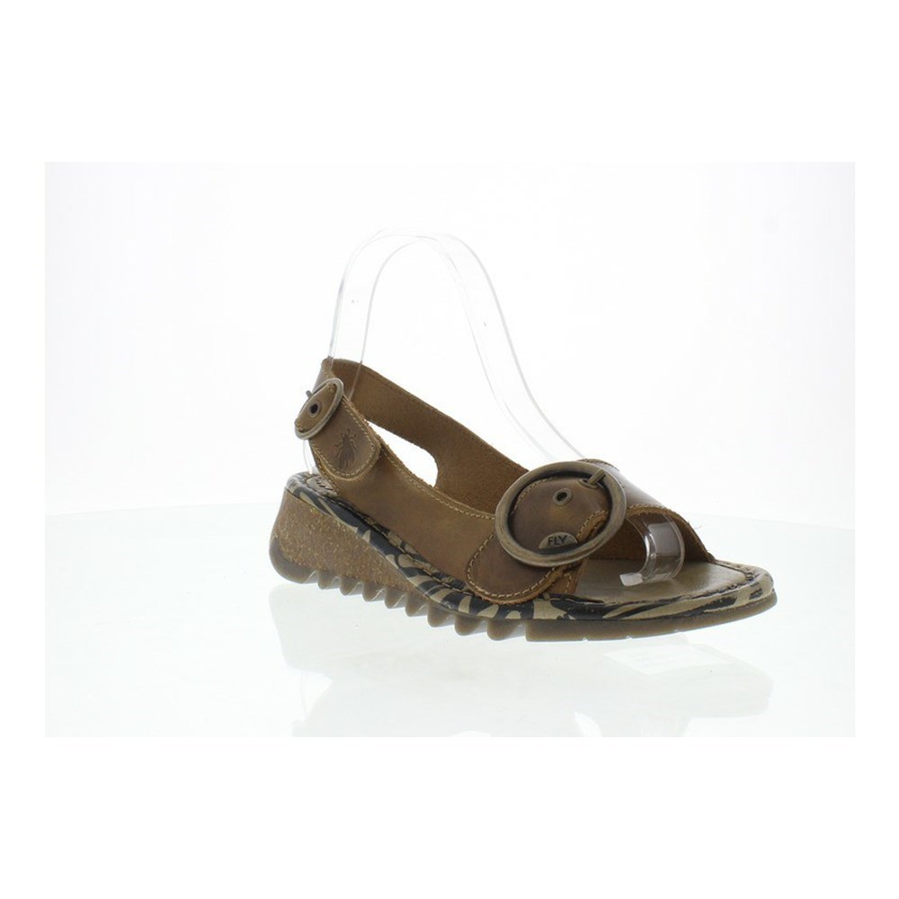 Sandales Fly London Tram723fly Marron Femme | MML-70247002