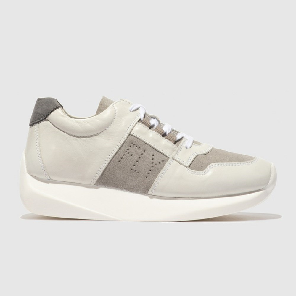 Chaussures Casual Fly London Lupo769fly Blanche Homme | DZM-60805532