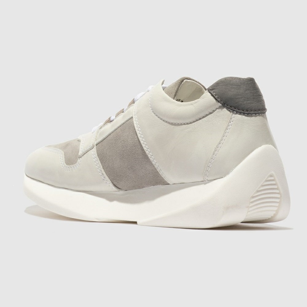 Chaussures Casual Fly London Lupo769fly Blanche Homme | DZM-60805532