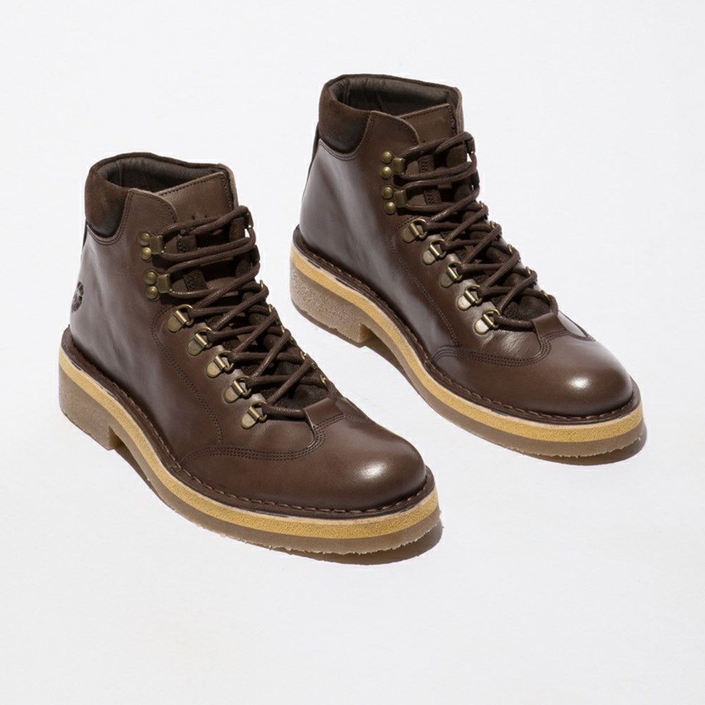 Chaussures Casual Fly London Reus075fly Marron Homme | GRC-02729698