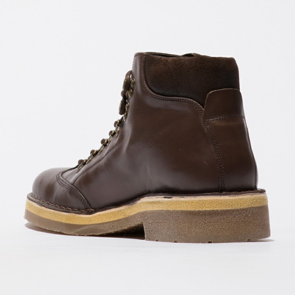 Chaussures Casual Fly London Reus075fly Marron Homme | GRC-02729698